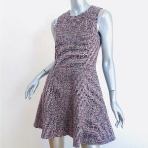 Theory Tillora Sleeveless Fit and Flare A Line Mini Dress Size 8